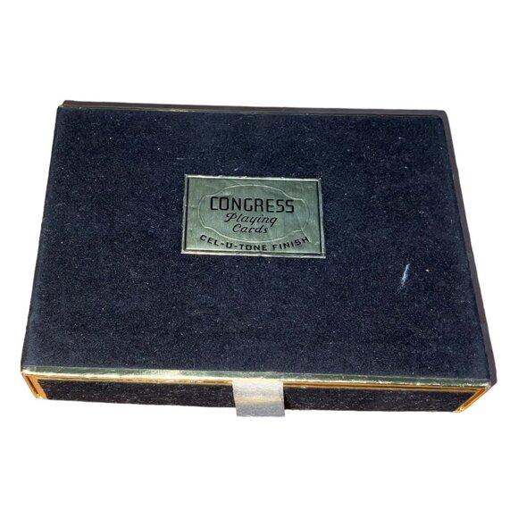 Vintage Congress Bird-Themed Playing Cards Set In Box - Picture 4 of 8